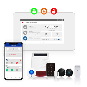 2023 Wireless 4.3 Inch LCD Touch Screen Wifi Home <strong>Alarm</strong> <strong>IOS</strong> <strong>Android</strong> APP <strong>Control</strong> GSM SMS Burglar <strong>Alarm</strong> System with CMS - Product Image 6
