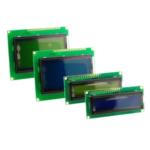Modulo LCD schermo blu verde per Arduino 0802 1602 2004 12864 LCD carattere UNO R3 Mega2560 Display PCF8574T IIC I2C interfaccia