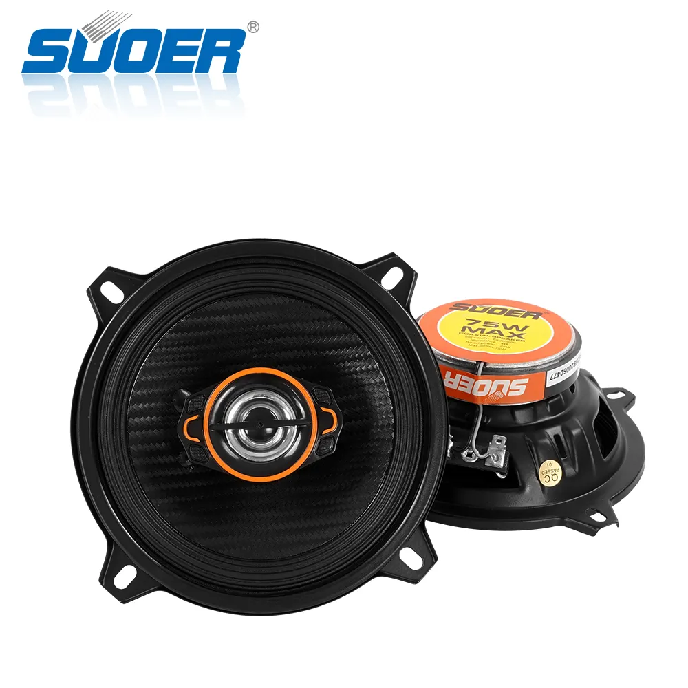 Suoer profesional SP-525B 5 pulgadas 25w coche subwoofer altavoces de cruzado de audio altavoz