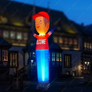 Quảng Cáo <span class=keywords><strong>Inflatable</strong></span> vẫy không khí vũ công quảng cáo ngoài trời Tùy Chỉnh Bầu Trời vũ công - Product Image 1