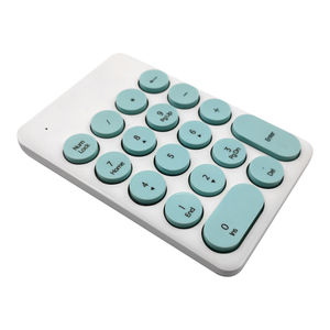 Wireless Number Pad, Slim 2.4G Wireless <strong>Numeric</strong> <strong>Keypad</strong> 18 Keys Wireless <strong>Numeric</strong> <strong>Keyboard</strong> <strong>With</strong> Nano Receiver for Laptop, PC