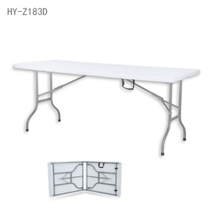 מסאס plegables 150 cms x <span class=keywords><strong>60</strong></span> <span class=keywords><strong>cm</strong></span> 6 'ישר משתה שולחן 6 רגל מסחרי מסיבת שולחנות 6ft מתקפל שולחן