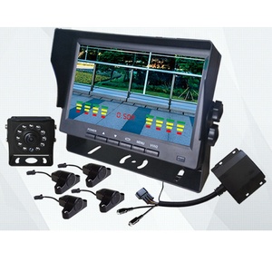 Truck Bus Car 7 Inch on Board Display Truck <strong>Sensor</strong> Visual <strong>Reversing</strong> Radar 4 Probe HD Video Parking <strong>Sensor</strong> <strong>System</strong> Rearview Camera - Product Image 1