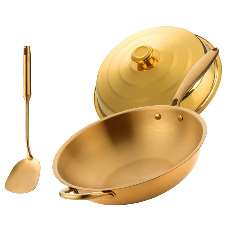 With lid and spatula