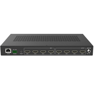 18Gbps 4x4 <strong>hdmi</strong> <strong>matrix</strong> Switch 4k Poe <strong>hdmi</strong> Video Wall Controller Multiviewer Seamless Switch <strong>matrix</strong> for Home Theatre System - Product Image 4