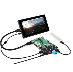 Raspberry Pi CM4 Backplane PCI-E a Usb3.2 Gen1 PCIe a adattatore per Raspberry Pi Compute Module 4 IO Board 4x HS USB - Product Image 5