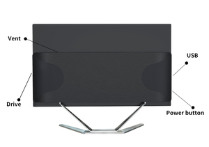 New Product 23.8&quot; <strong>Computer</strong> Laptops and <strong>Desktop</strong> Business Gaming Monoblock <strong>System</strong> Barebone <strong>Touchscreen</strong> PC All in One PC - Product Image 3