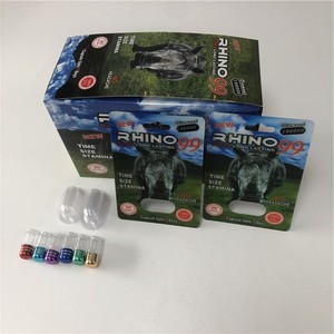 Männliche verbesserung pillen verpackung blister kunststoff karten 3d box rhino 69 7 - Product Image 3
