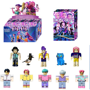 2.5-3 inch thế giới ảo Phù Thủy Quỷ Hunter đội hình con số Hành động-Bộ 10 miếng búp bê nhỏ OPP bao bì, đồ chơi sưu tập - Product Image 4