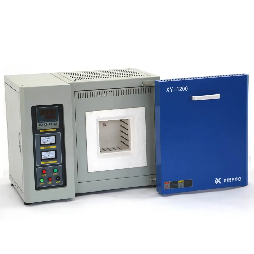 Horno de tratamiento térmico LIYI, venta de Mini termómetro Digital eléctrico, mufla, horno de alta temperatura de 1400 grados