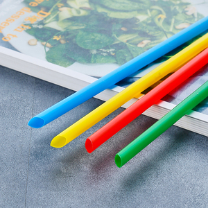 卸売個別包装シャープピアスアソートカラーエクストラワイド使い捨てプラスチックスムージーボバストロー - Product Image 6