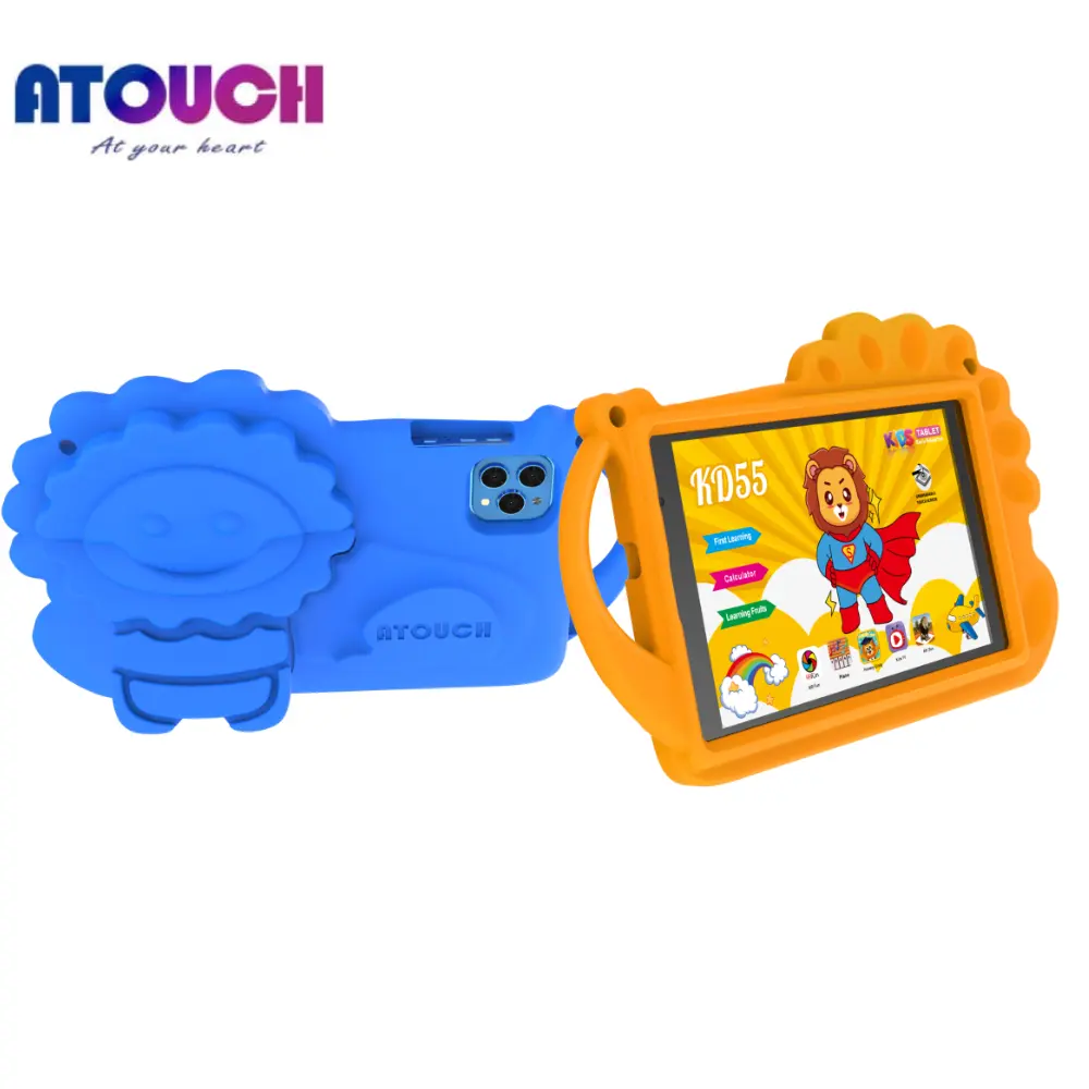 ATOUCH Tablette apparence Lion Tablettes Android 8 pouces avec double carte SIM