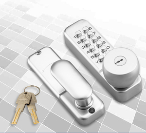 Numerischer PIN-Code Druckknopf schlüssel lose Türschloss schlösser & Schlüssel Metall tastatur IP65 Wasserdichtes mechanisches Kombination türschloss - Product Image 4