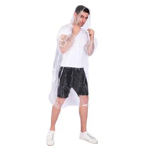 户外主题公园专用透明聚乙烯雨衣透明防水保护，设计方便照片 - Product Image 5