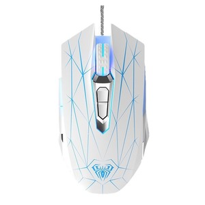 Aula s50 2400 dpi חיישן משחקים אופטי עכבר עיצוב 7 כפתורים לתכנות ממשק usb עבור חלונות PC גיימרים מלאי - Product Image 6