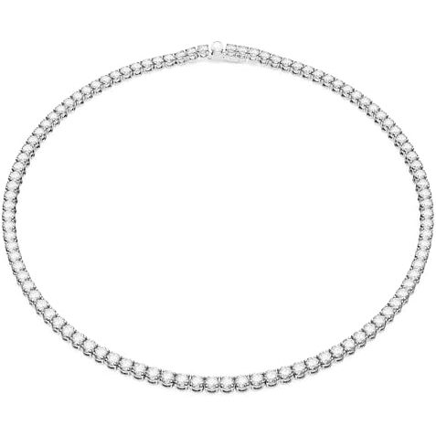 Clear Crystal, Rhodium Finish