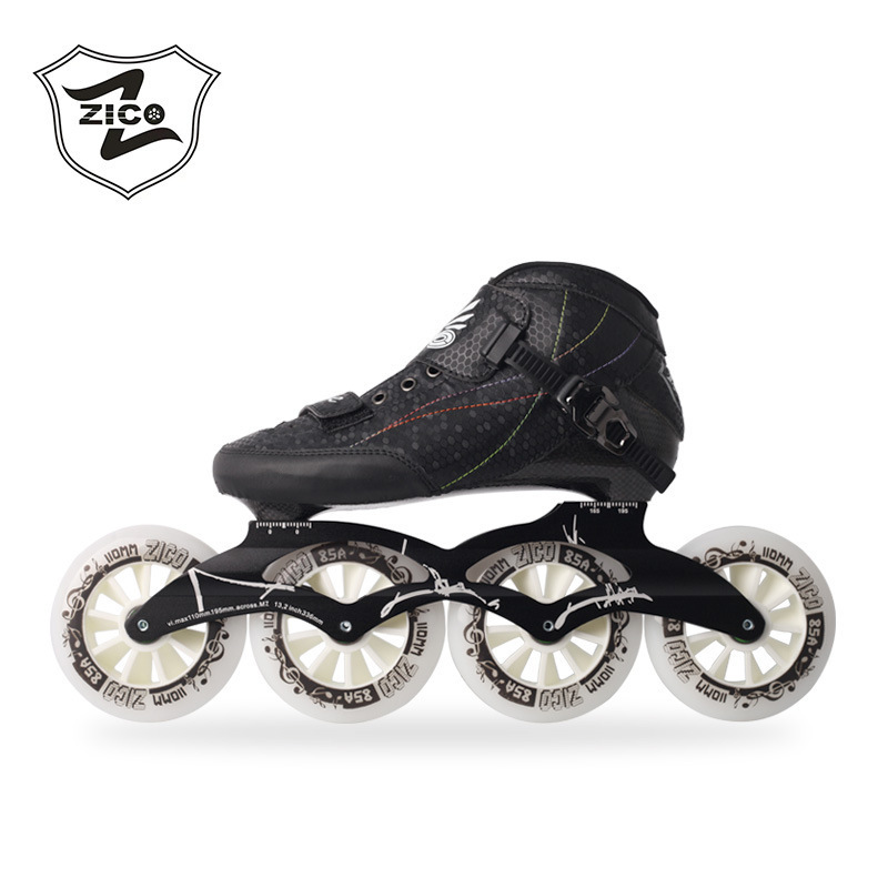 Black large four-wheel