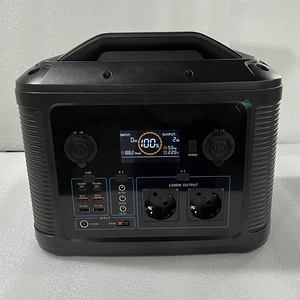 Batería de respaldo para computadora portátil Sistema solar Almacenamiento de energía 1200W Estación de energía portátil de fosfato de hierro y litio - Product Image 6