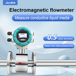 Medidor de flujo electromagnético SS304 Material 4-20mA RS485 Pulso Modbus Salida Conductivo Líquido Medidor de flujo magnético - Product Image 6
