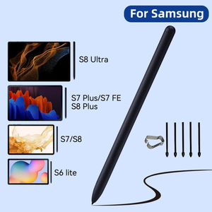 适用于三星平板电脑手写笔标签S8 S8 + S8超S7 FE S7 + S6 Lite，带替换提示