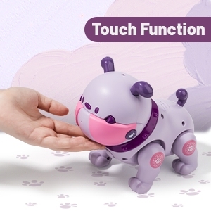 Fabrikverkauf Hobby Musik Spielzeug Hundprogrammierung imitiert Tiere Mini-Haustier tanzender Hund Roboter - Product Image 4