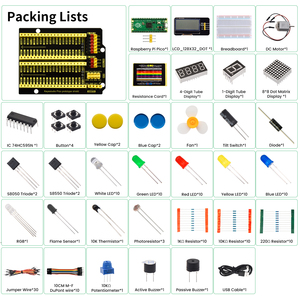 Easy Science Experiments Lernkit STEM-Programmierung RPI Basic Starter Kit für Raspberry Pi Pico