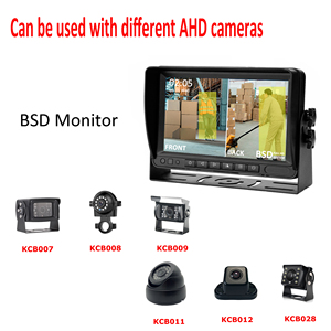 Truck AI Monitor BSD Blind Spot <strong>Detect</strong> Vehicle AI Alarm <strong>Collision</strong> BSD Reversing Aid Camera Safety Parking System - Product Image 2