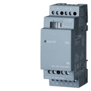 ¡6ED1055-1MA00-0BA2 SIEMENS LOGO! Módulo de extensión AM2, SV/: 12/24V CC, 2 entradas analógicas, 0-10V o 0/4-20mA para Logo!8 - Product Image 1