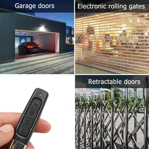 433MHz Wireless LED Mini Smart Key Duplikator Kopiercode ABS Material 12V Fernbedienung für Garagen Cars Homes Gates - Product Image 6