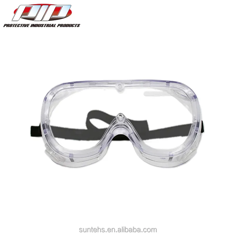 نظارات بلاستيكية 248-5190-400B من البوليكربونات 99.99% UVA UVB ماصة 2.4مم PVC واسعة الزاوية