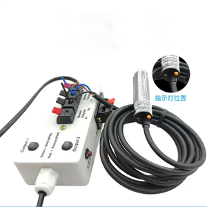 M18 Interruptor fotoeléctrico de reflexión difusa Sensor BR100 Interruptor de sensor infrarrojo Cantidad PNP/NPN 100mm Distancia de detección - Product Image 2