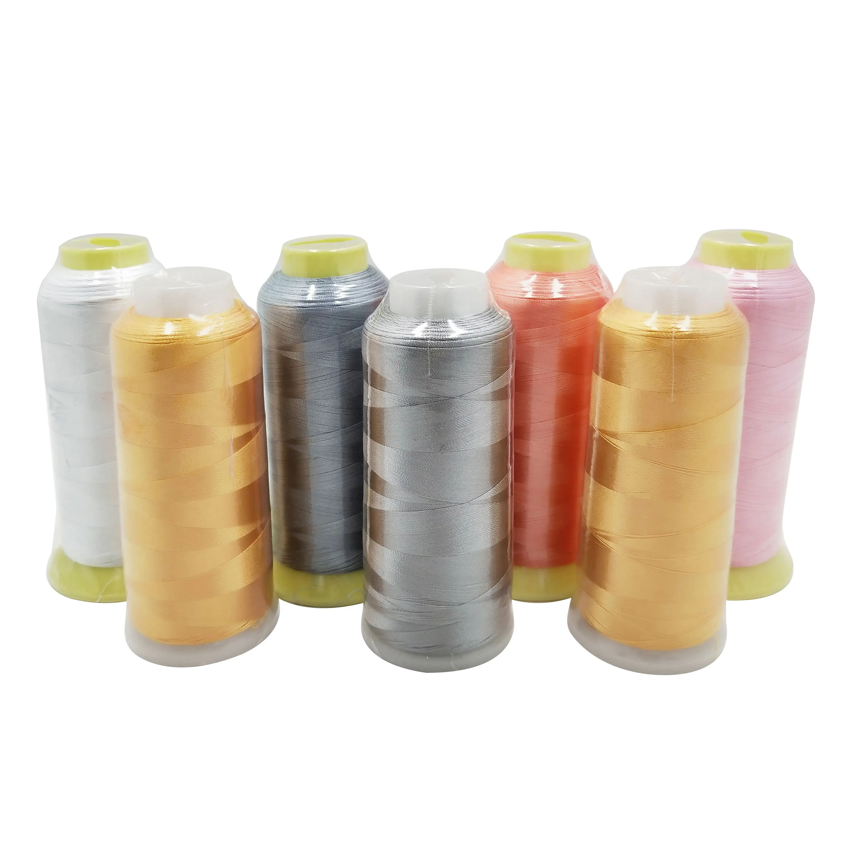 Best Quality wholesale Professional 75d/2 120d 2 5000m bobbin hand silk embroidery sewing thread