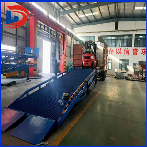 Máquina de carga de contenedores, rampa de carga de aluminio, rampas de carga para remolques, plataforma de descarga de camiones, fabricada en China