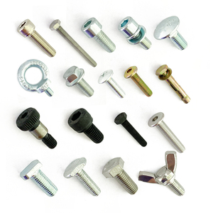 Fastener Manufacturer Customized <strong>M1</strong> 2 M7 M3 M3.5 M4 M4.2 M5 M6 M8 <strong>7</strong>&quot;8&quot;9&quot; 304 Shoulder Thumb Black Pan Flat Hex Tapping <strong>Screw</strong> - Product Image 1