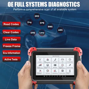 XTOOL D7 OBD2 Scanner Auto diagnose tool Aktiver Test Bidirektional mit ECU-Codierung Alle System diagnose schlüssel programmierung - Product Image 3