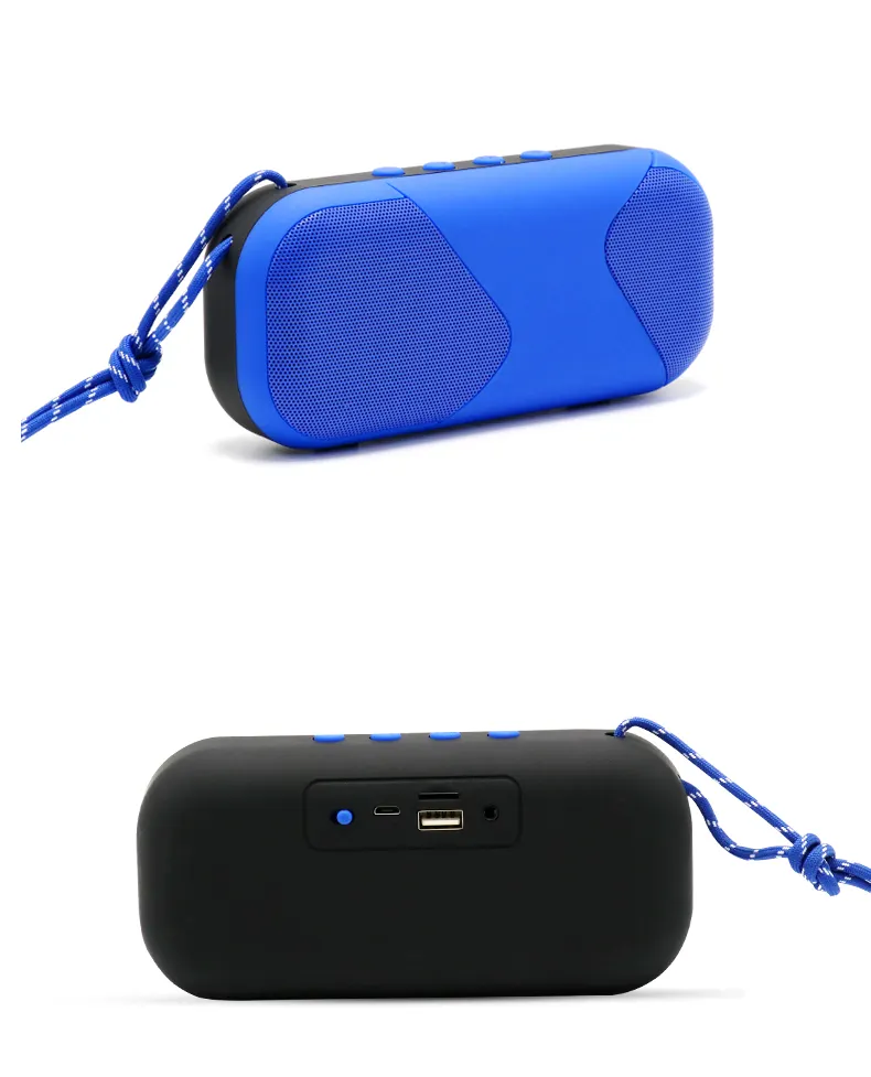 2023 mini haut-parleur sans fil portable Blue Tooth avec microphone radio fm