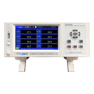 CKT4000-registrador de datos de temperatura, termómetro Digital, grabadora de temperatura