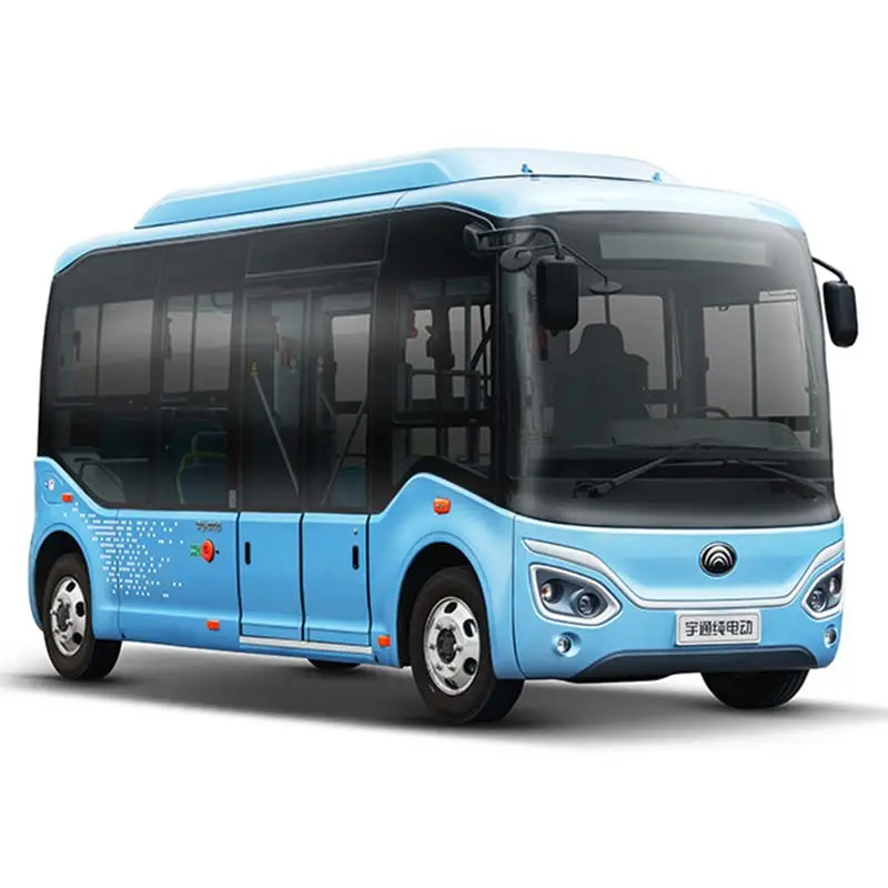 In magazzino E6s nuova energia Yutong 6 metri AMT 11-16 posti pianale basso usato elettrico Mini City Bus