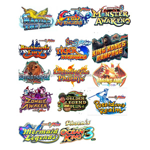 Münz betriebene Poseidons Realm Vgame Videospiel software Fish Tischs piel maschine - Product Image 6