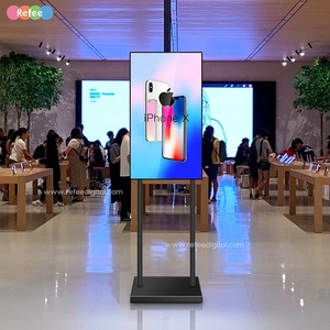 Tragbarer Smart Android Network Advertising Kiosk LCD Digital Signage und Poster TV Monitor OEM Media Use Restaurant Retail - Product Image 1