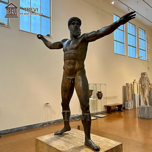 Lớn La Mã Thiên Chúa Tượng Hy Lạp Điêu Khắc Kim Loại Thủ Công Bronze Tượng của Zeus - Product Image 6