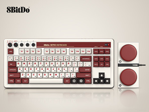 Teclado mecánico Retro 8BitDo inalámbrico 2,4G/teclado para juegos botones duales súper programables para Windows Android - Product Image 5