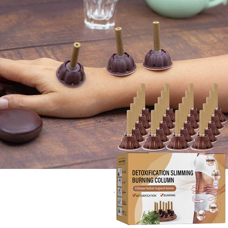 chinese moxa stick extra strong slimming burning column body belly waist weight loss detoxification