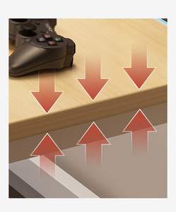 Simple Office Desk <strong>for</strong> Bedroom Use with Integrated Bookshelf Desktop <strong>Computer</strong> Desk with Chair - Product Image 4