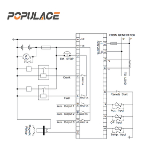 POPULACE Electronics Dc30d <strong>Controller</strong> Dc30d Controladores Dc30d Lcddc-30d Electric Generator <strong>Controller</strong> Dc30d - Product Image 6