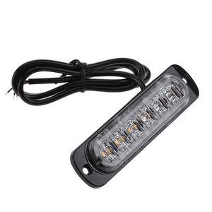 ירוק ענבר red12V 24V פלאש <span class=keywords><strong>6</strong></span> <span class=keywords><strong>Led</strong></span> רכב קרוואן משאית <span class=keywords><strong>Led</strong></span> אזהרת Strobe צד מרקר אור - Product Image 3