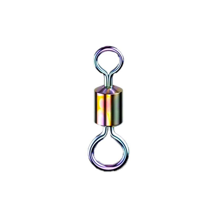 Seven-color mother and child rings