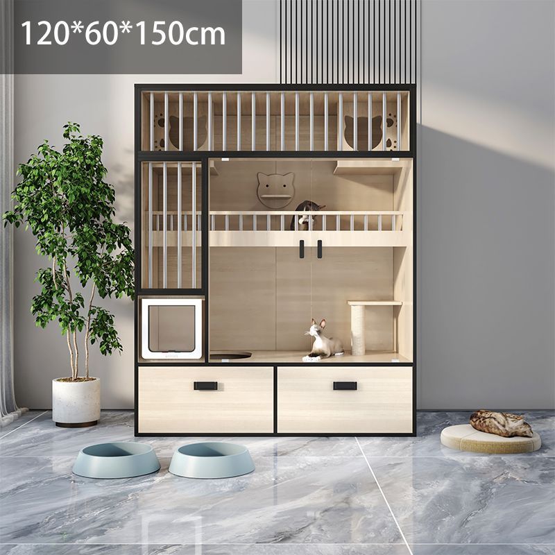 D4-120*60*150 (with small door) original wood