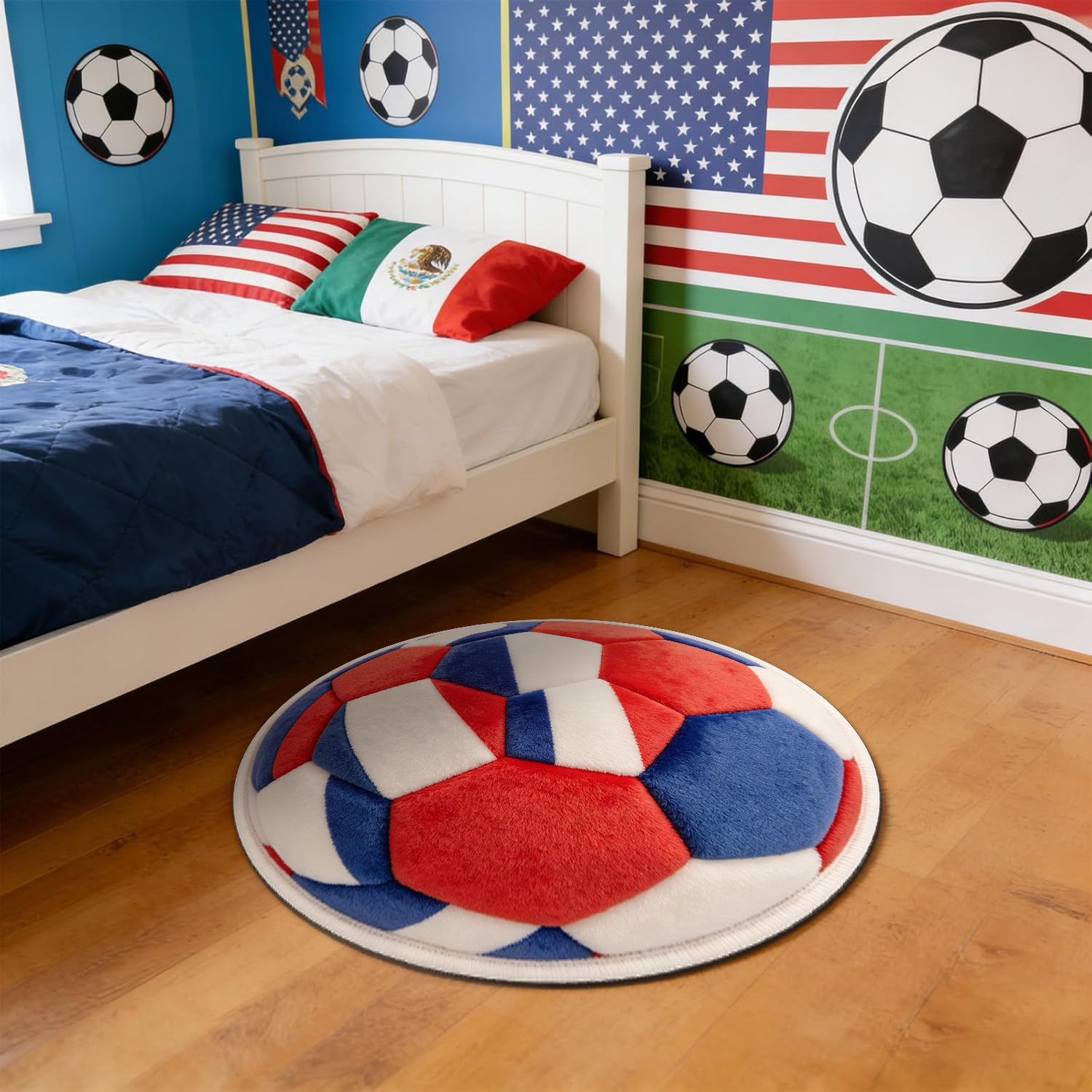 Zy world cup cashmere floor mat-4