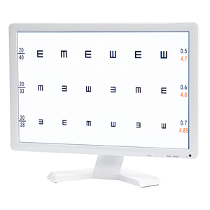 Gráfico de prueba de pantalla de 19 pulgadas de la mejor calidad y precio de fábrica, gráfico de visión LCD de tienda óptica, gráfico de visión LED oftálmica - Product Image 2